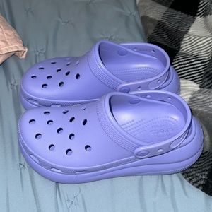 Purple crush sandals